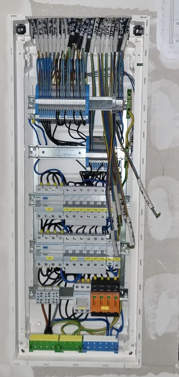 Domová elektroinštalácia - hrubá stavba