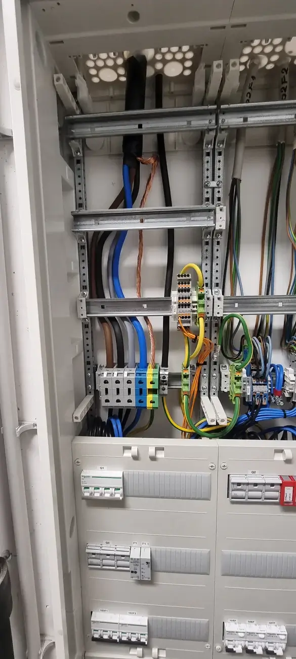 Podružný rozvádzač - meracia časť